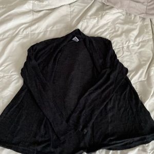 Black formal sweater